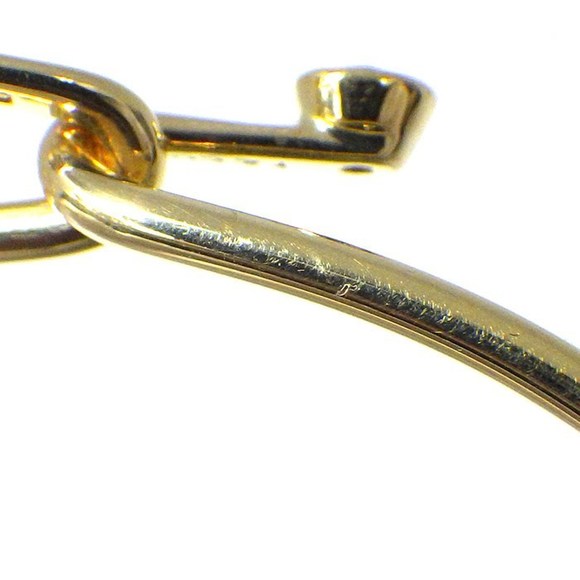 Tiffany Bangle Double Hook Ruby Sapphire Yellow Gold - Picture 4 of 7